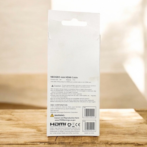 NEOGEO Mini HDMI Cable - Picture 2 of 2